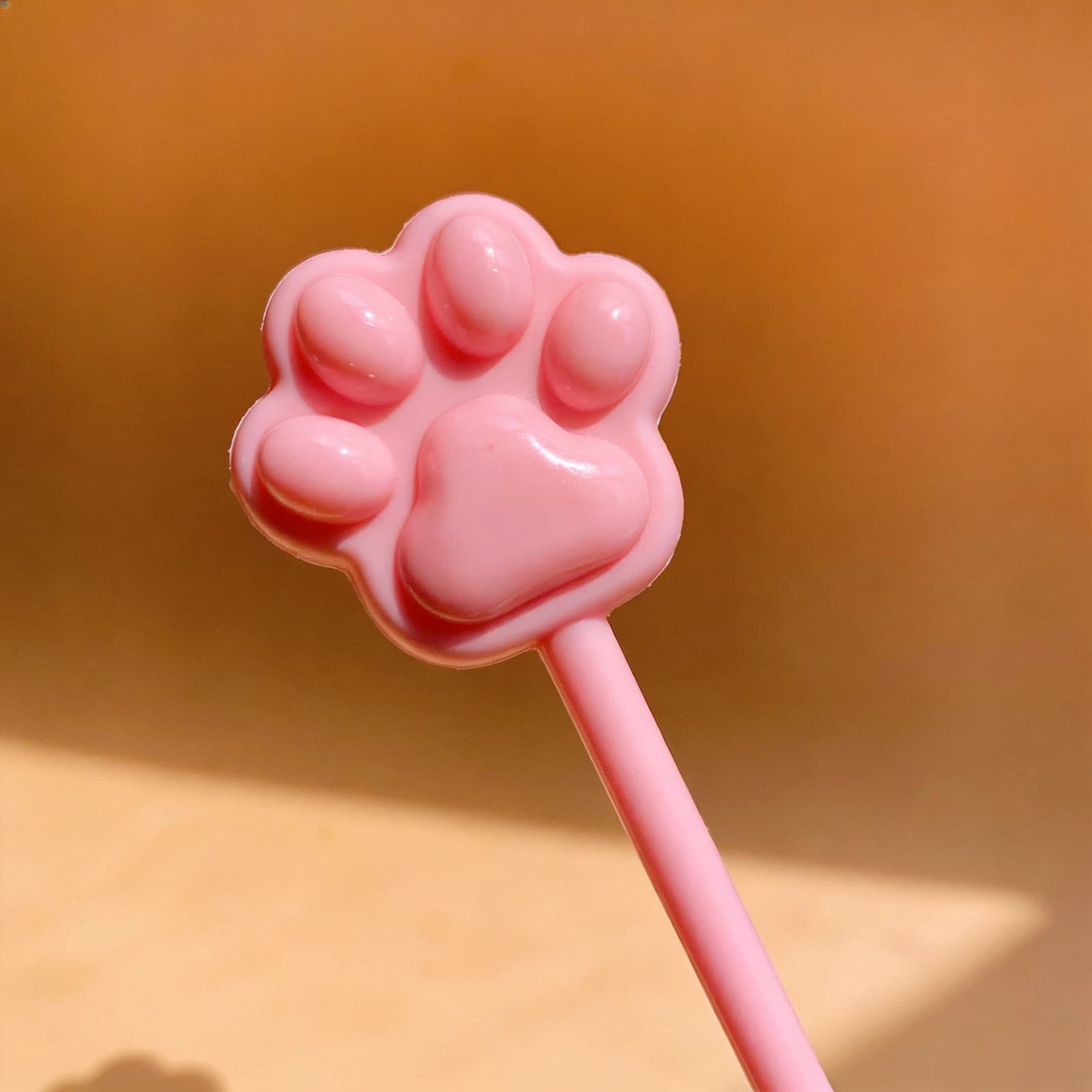 硅胶猫爪逗猫棒玩具